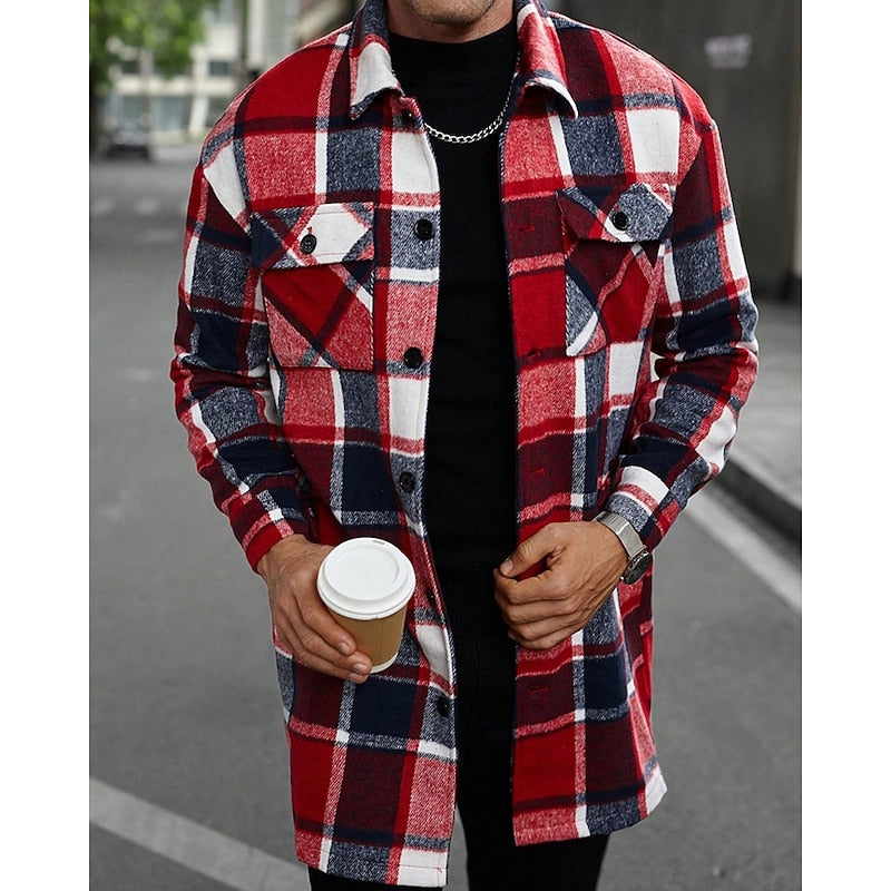 Marcus | Plaid Check Overshirt
