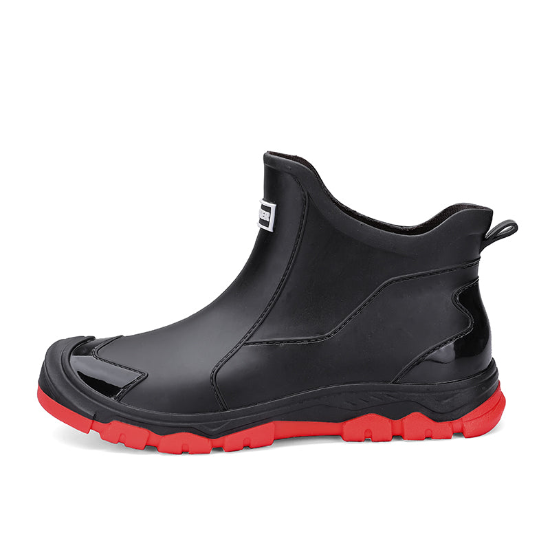 Men's waterproof rubber rain boots, view 9