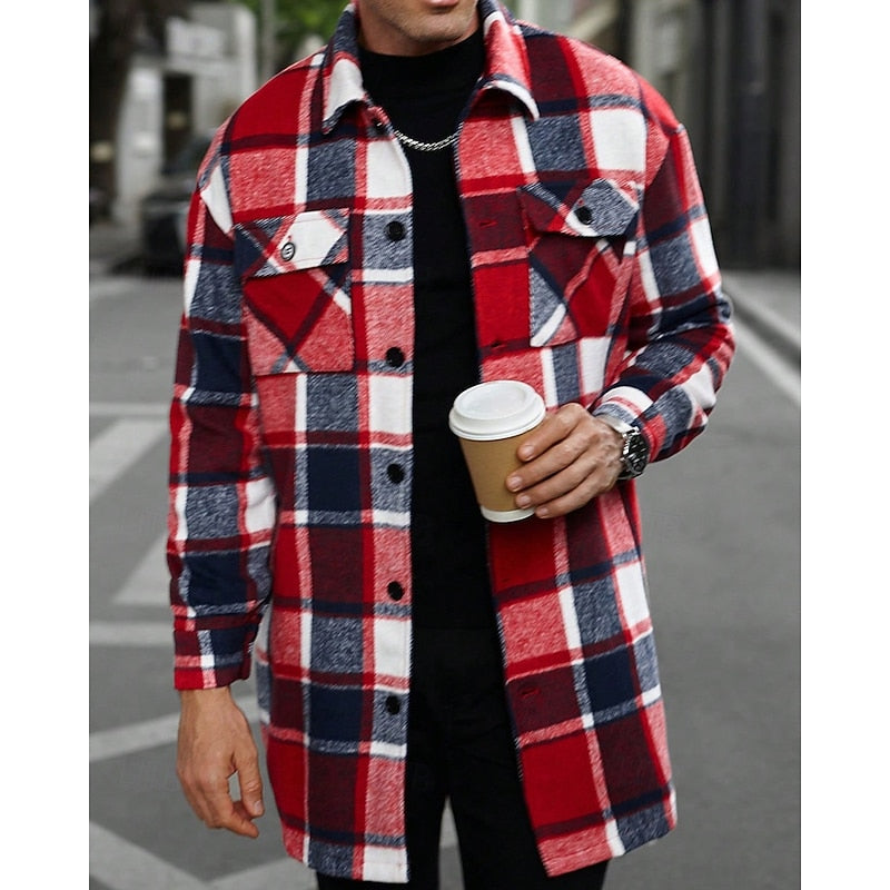 Marcus | Plaid Check Overshirt